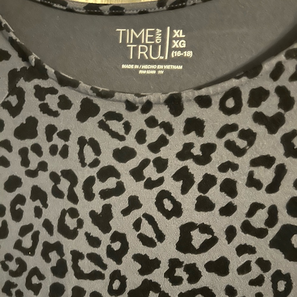 Time and Tru XL blue dress - Picture 2 of 3